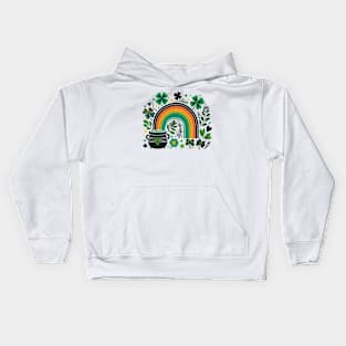 Happy St Patrick's Day Kids Hoodie